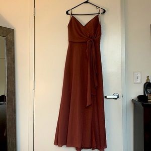 Jenny Yoo Bridesmaid Dress in English Rose